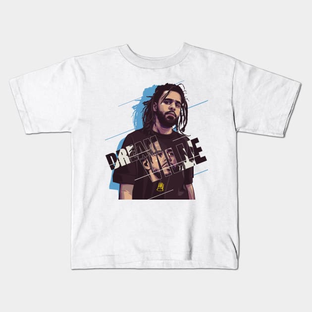 J cole Kids T-Shirt by bikonatics